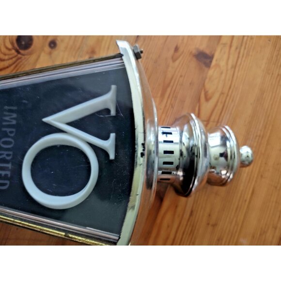 SEAGRAM’S VO WHISKEY LAMP LIGHTED WALL HANGER 6" x 17” SCONCE - Picture 3 of 8